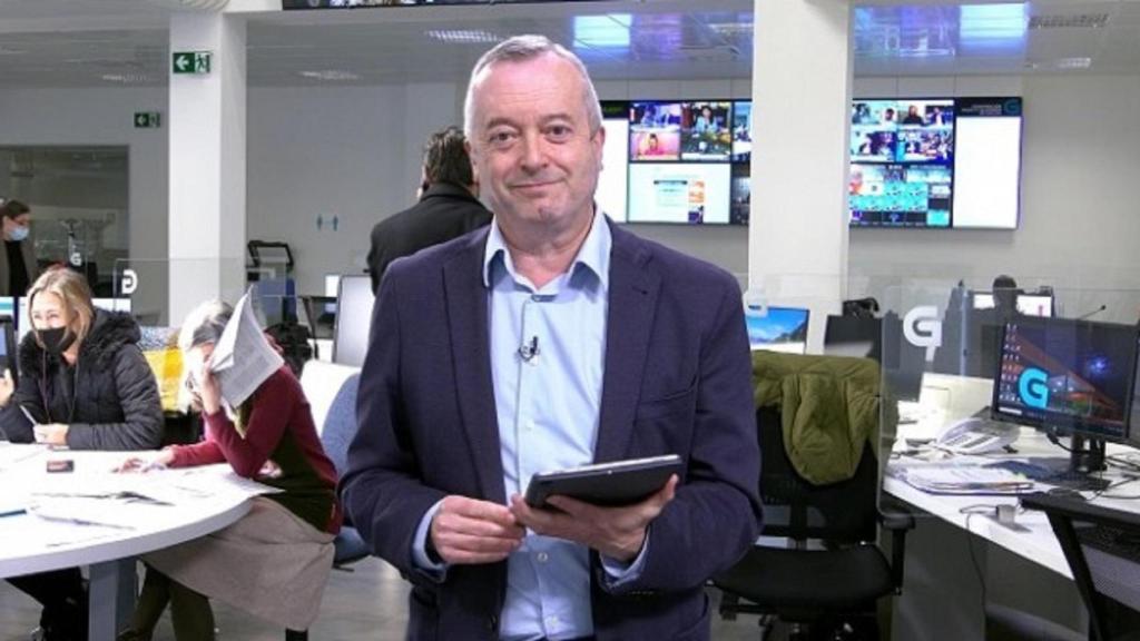 El periodista coruñés Xosé Manuel Díaz Maseda.