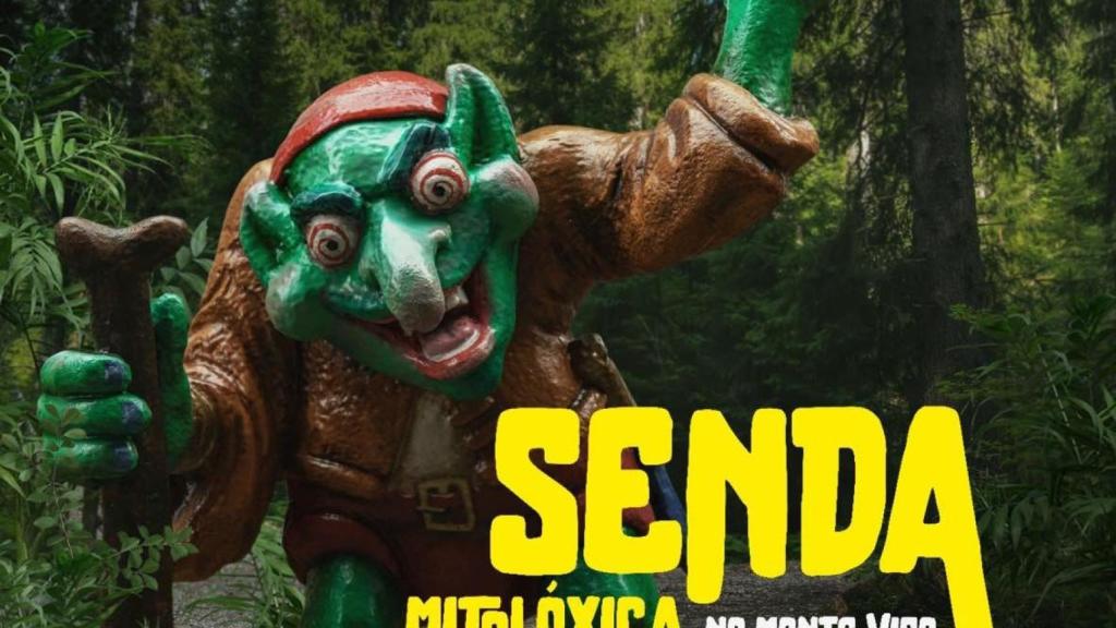 Imagen promocional de a Senda Mitolóxica do Monte Viso.