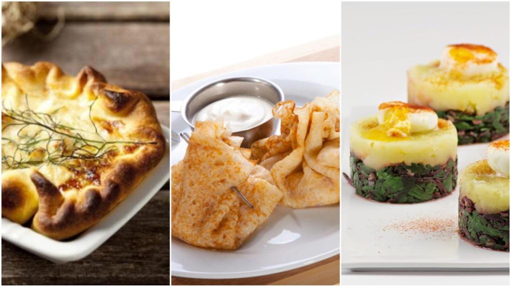 Tres recetas de entrantes para Fin de Año con verduras de Pontevedra y de temporada