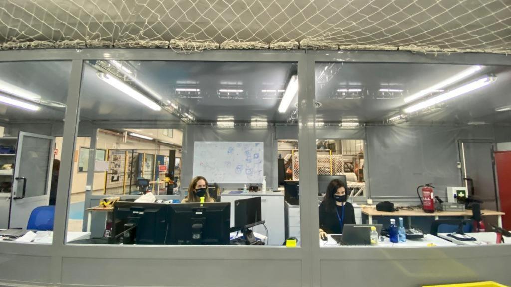 Dos trabajadoras del centro.