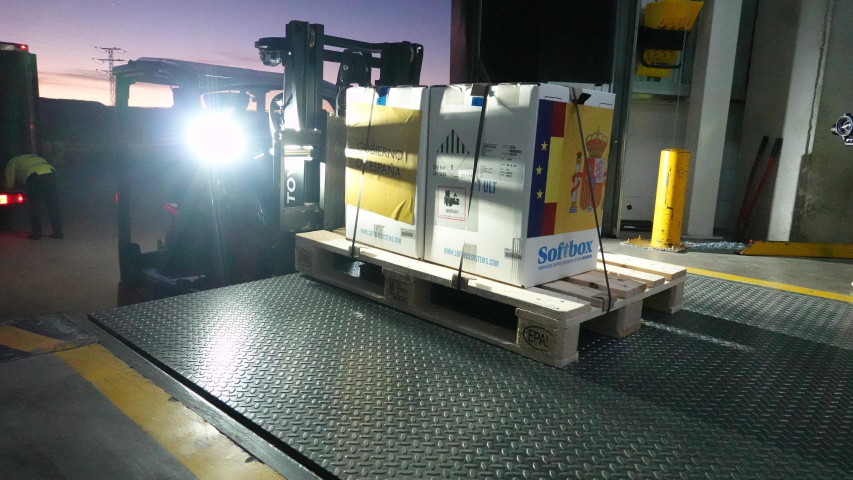 Llegan a España las primeras vacunas contra la Covid-19.