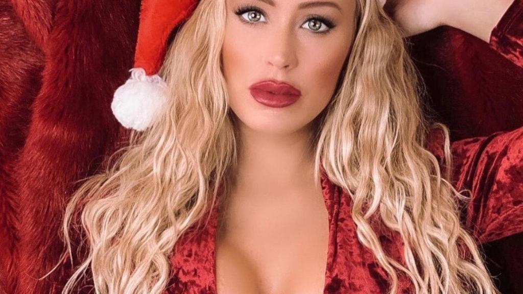 Laura Gadea y su foto de las Navidades de 2020. Foto: Instagram (lau_gadea)