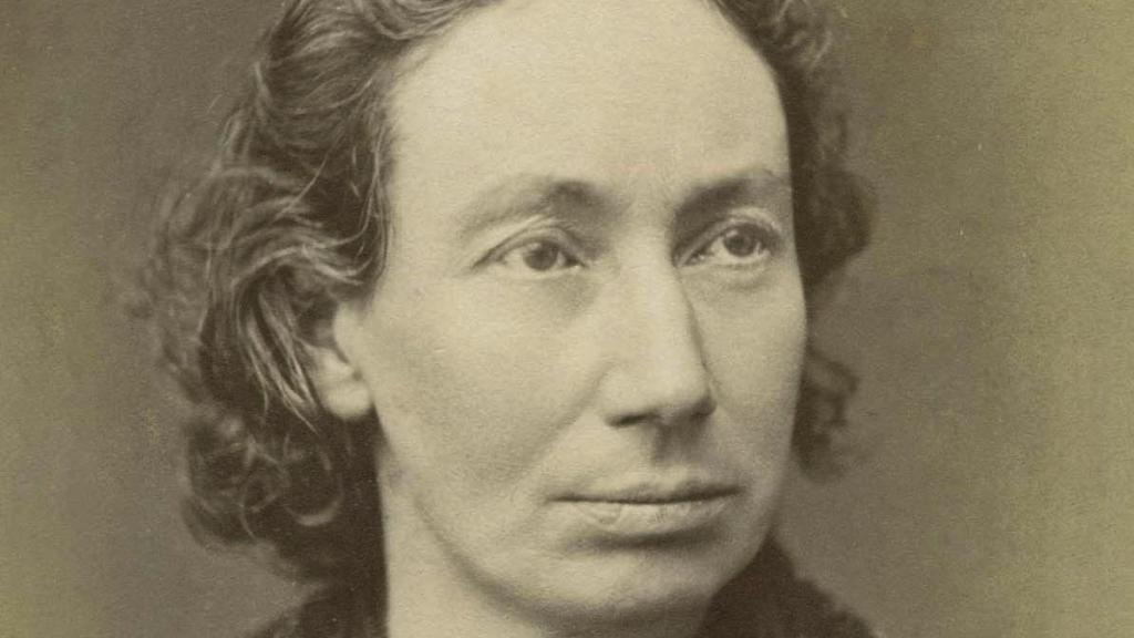Retrato de Louise Michel.