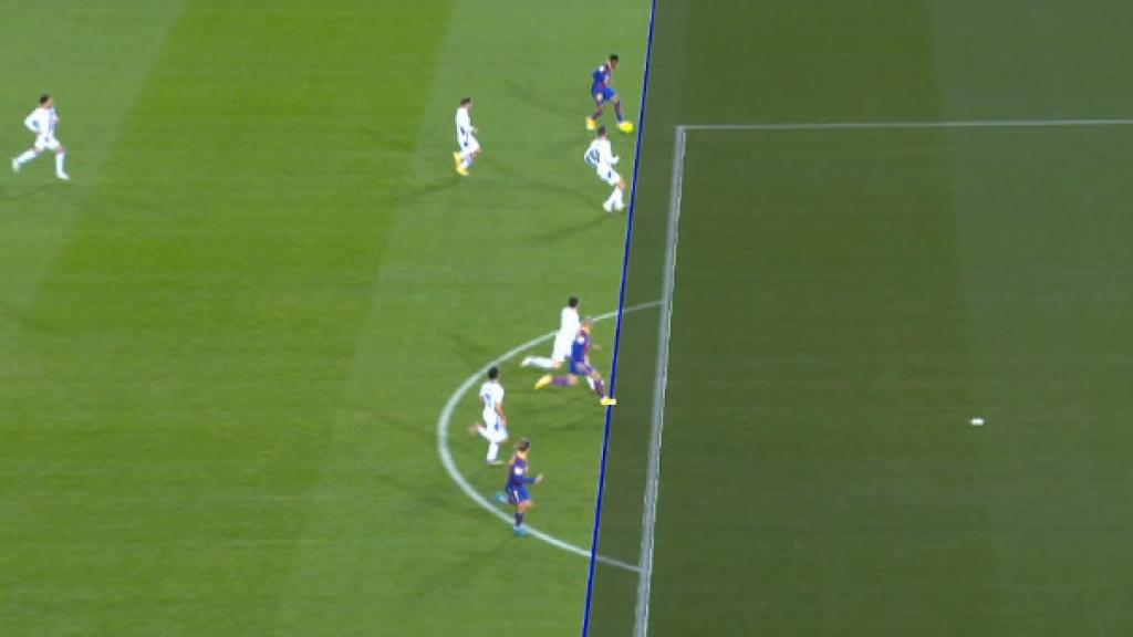 Fuera de juego de Braithwaite según las imágenes del VAR