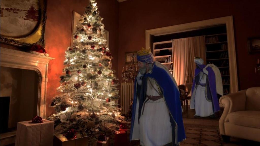Una de las recreaciones de los Reyes Magos con realidad virtual de Ilusiono.