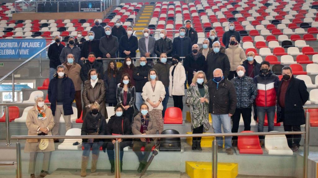 Inauguración de la exposición del Pabellón de Deportes