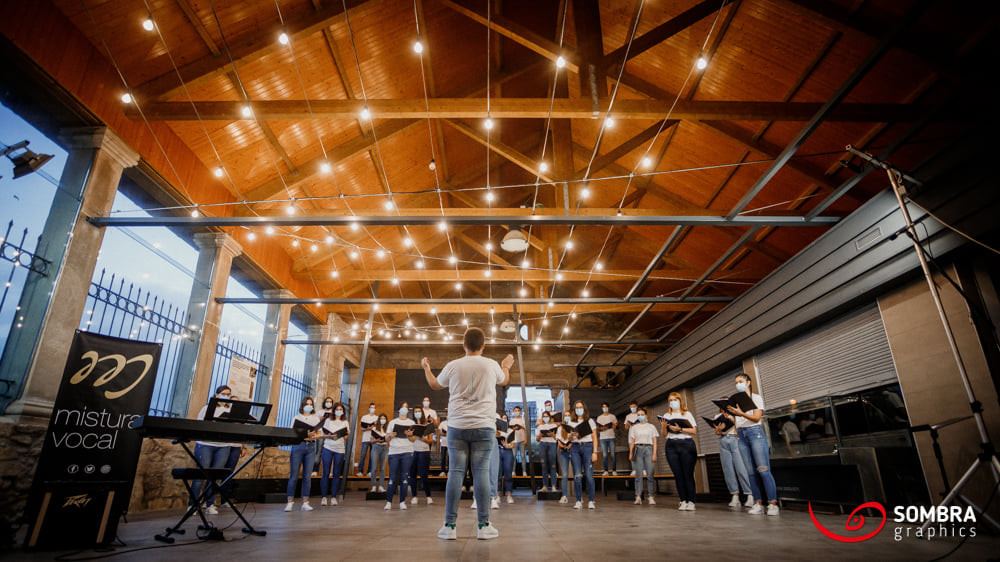 Concierto de Meraki junto a Mistura Vocal el pasado octubre (foto de Sombra Graphics)