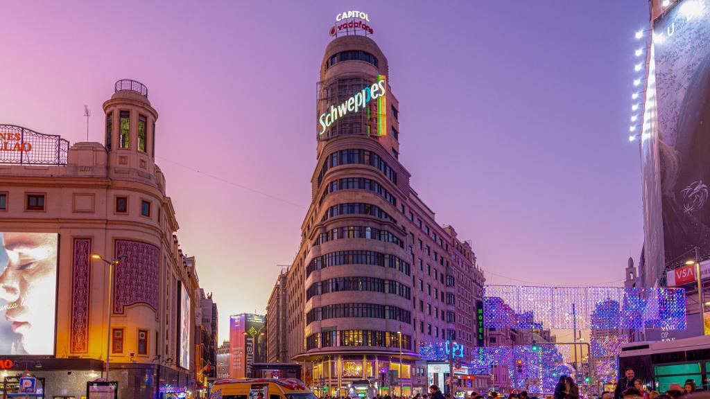 Gran Vía de Madrid.