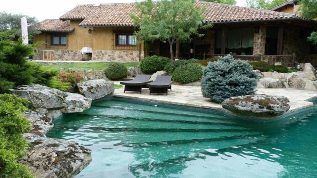 Chalet de Pablo Iglesias en Galapagar.