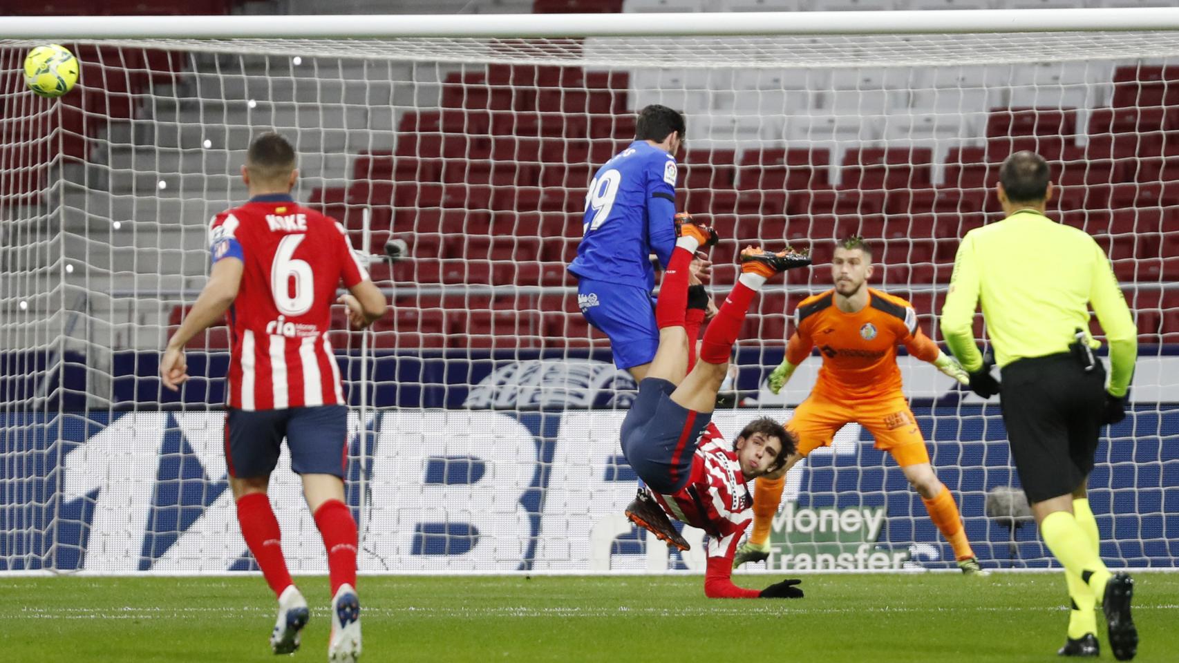 Joao Félix, durante el Atlético de Madrid - Getafe de la jornada 16 de La Liga