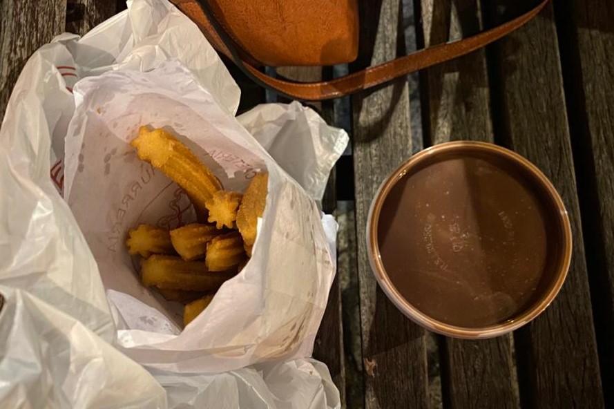 Chocolate y churros para llevar