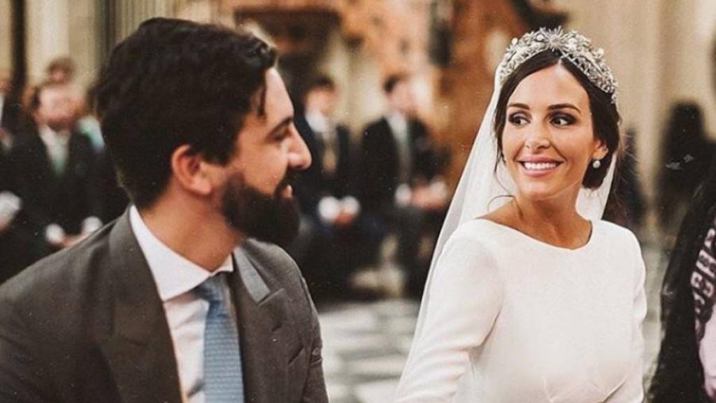 Rocío y Jacobo el día de su boda.