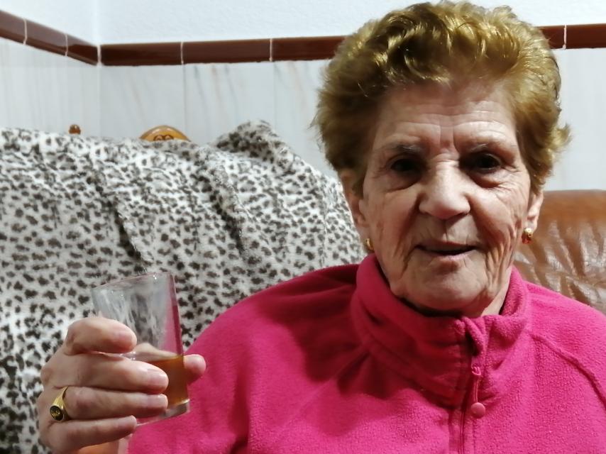 Emerenciana Valencia Gutiérrez, nacida el 8 de diciembre de 1931.