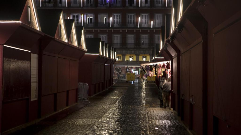 El Mercado de Navidad, en Nochevieja.