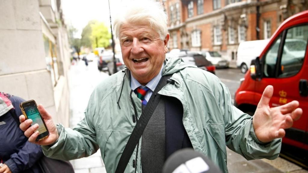 Stanley Johnson, padre de Boris Johnson. Reuters