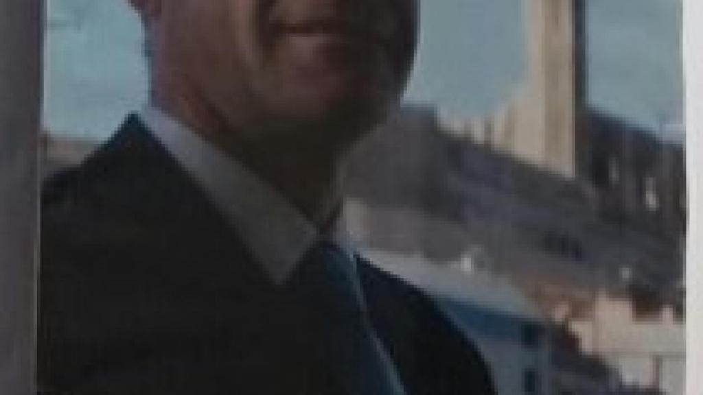 Su cartel electoral.