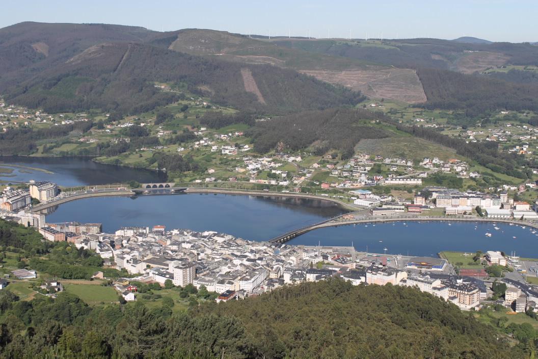 Vistas desde el Monte de San Roque  turismo.gal