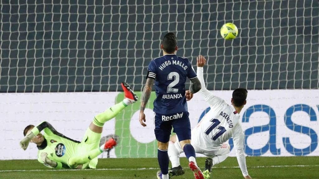 Marco Asensio y Lucas Vázquez se repartieron los goles y asistencias del primer partido del 2021.