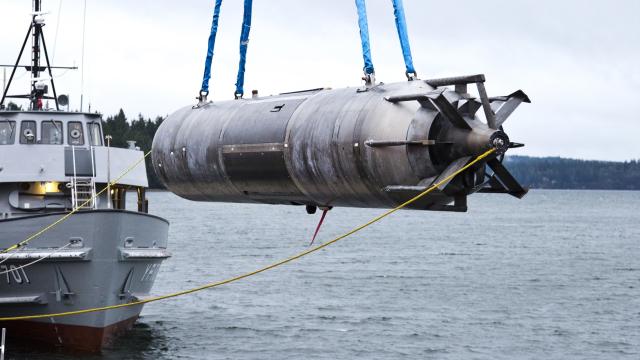 Prototipo de dron submarino