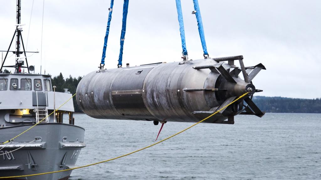 Prototipo de dron submarino