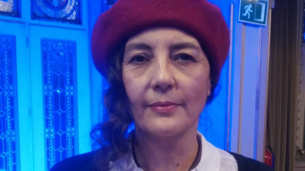 La poeta Guadalupe Grande.