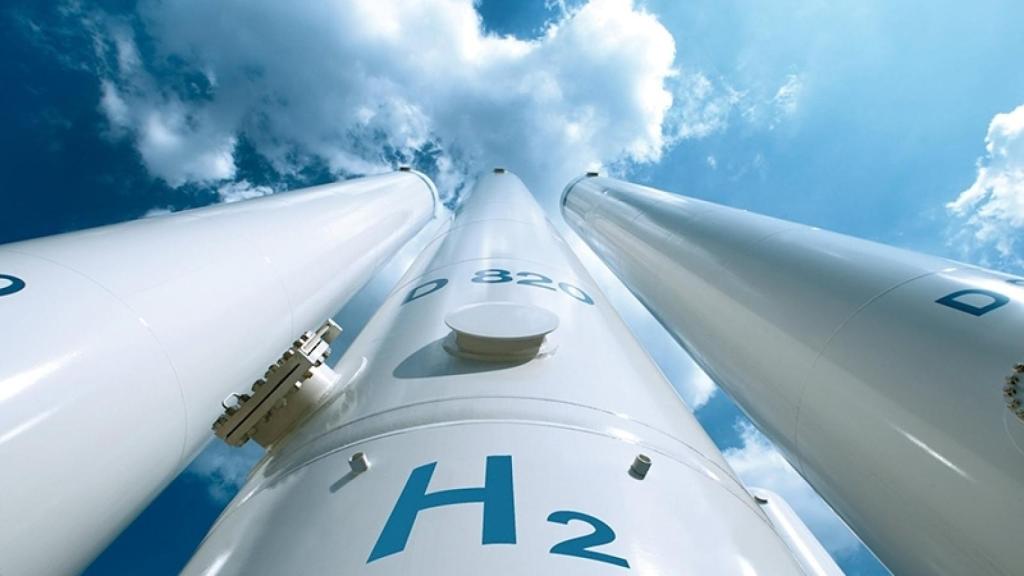 Tanques de hidrógeno, en una imagen de recurso