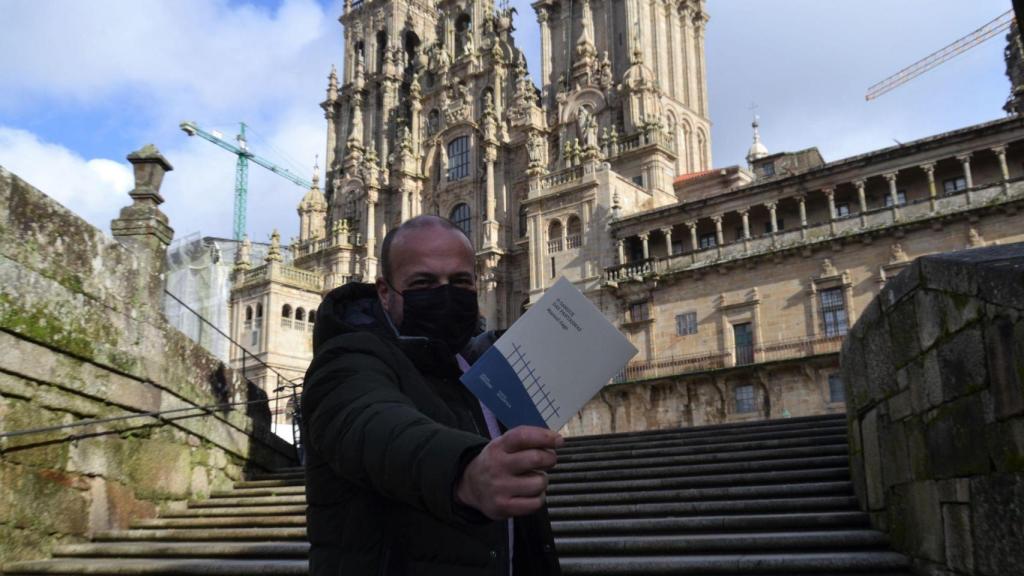 El autor de O sangue das pantasmas, Manuel Gago.