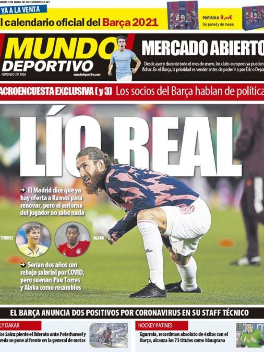 Portada Mundo Deportivo