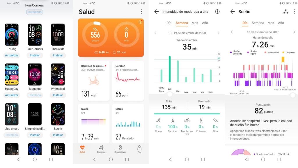 Aplicación Salud necesaria para el Honor Watch ES