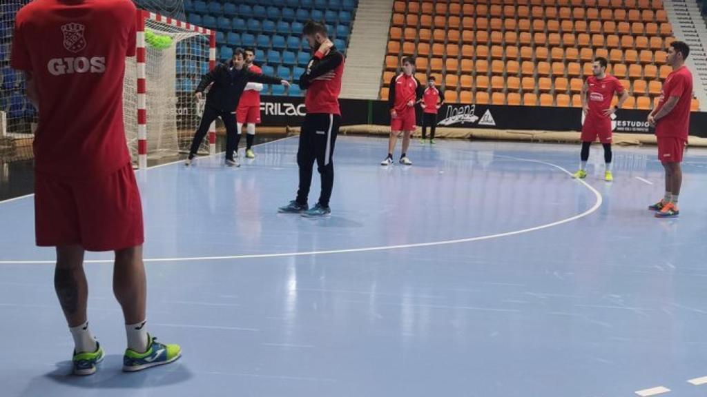 Entrenamiento del CD Xota