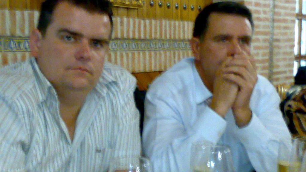 Imagen de José Manuel y su padre.