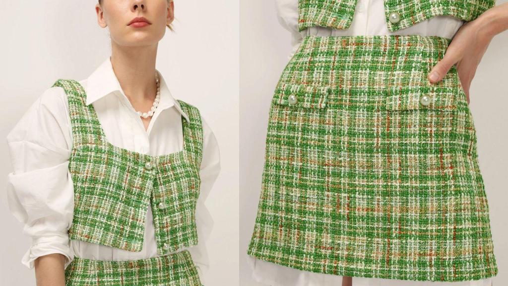 Madame de Rosa impresionaba a sus seguidores con este conjunto de la firma Storets.