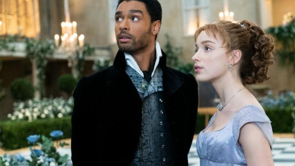 Los duques de Hastings en 'Bridgerton'.