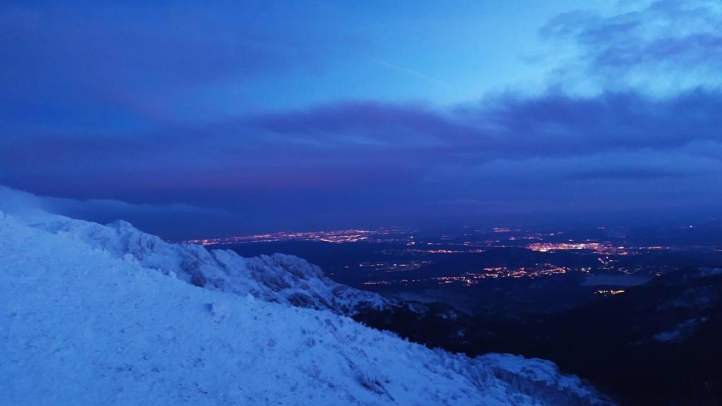 Una de las imágenes tomadas por el agente durante su ruta antes del rescate.