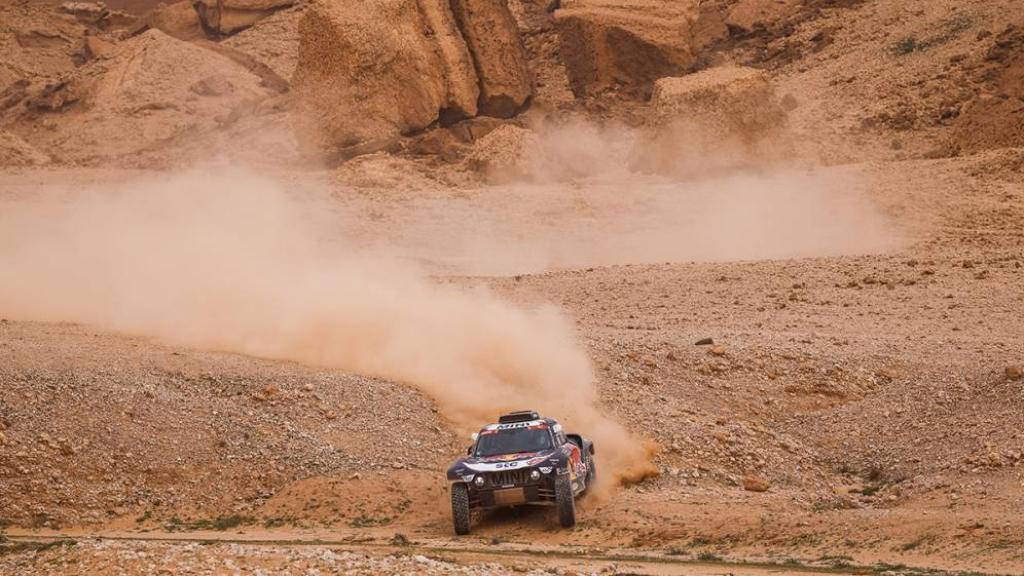 Carlos Sainz en la etapa 5 del Rally Dakar 2021