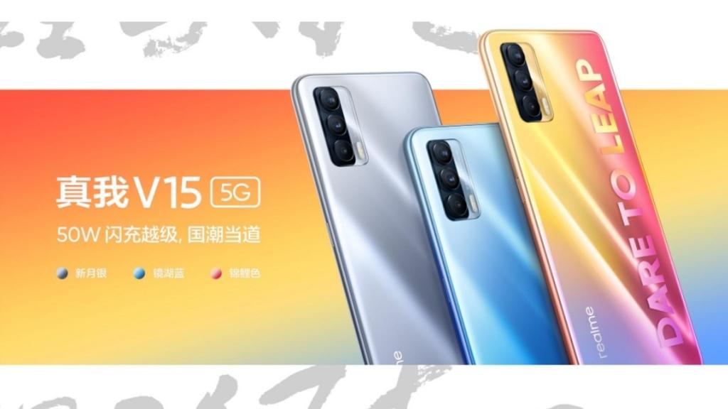 Nuevo realme V15 5G: un gama media con 5G y una carga muy rápida