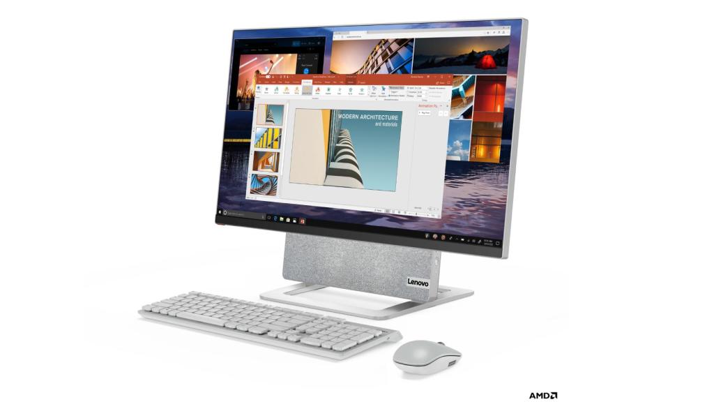 Lenovo ha presentado un sobremesa que gira su pantalla.