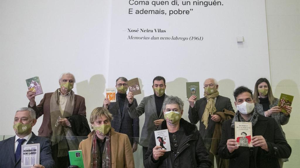 Acto de conmemoración de los 60 años de la publicacion de Memorias dun Neno Labrego