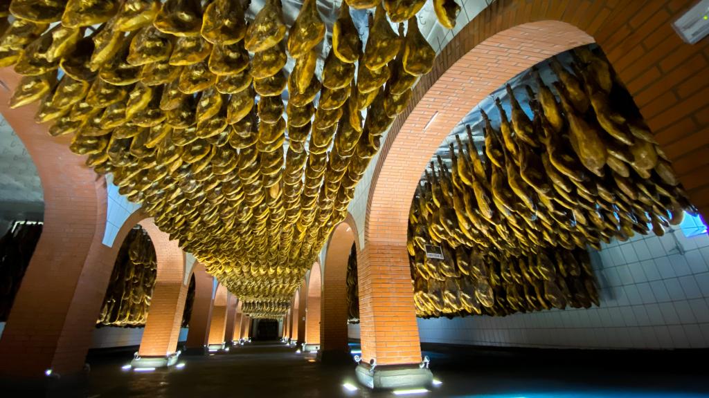 Bodega de Cinco Jotas en Jabugo (Huelva)