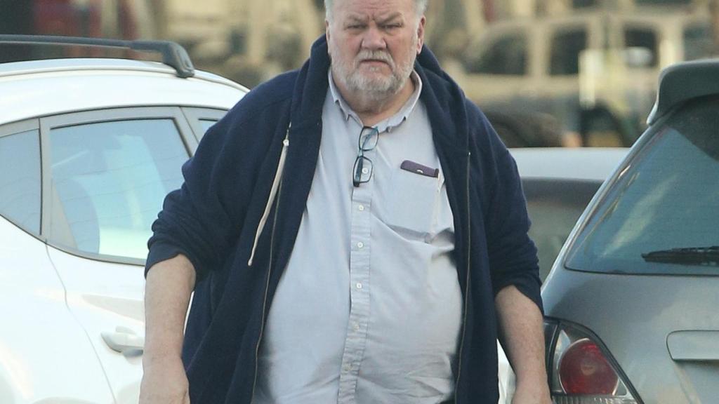 Thomas Markle, padre de Meghan y Samantha.