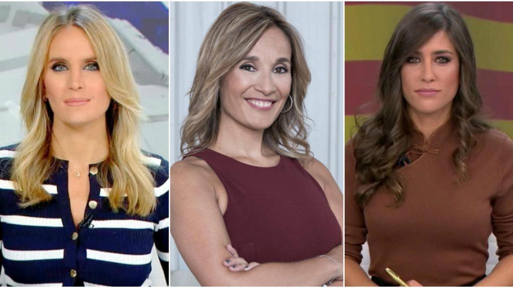 Angie Rigueiro, Rocío Martínez y Alba Dueñas en montaje de JALEOS.