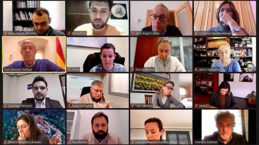 El Comité de Dirección del PP-CLM se ha reunido este viernes de forma telemática