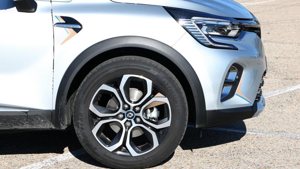 Detalle de las llantas de este modelo.