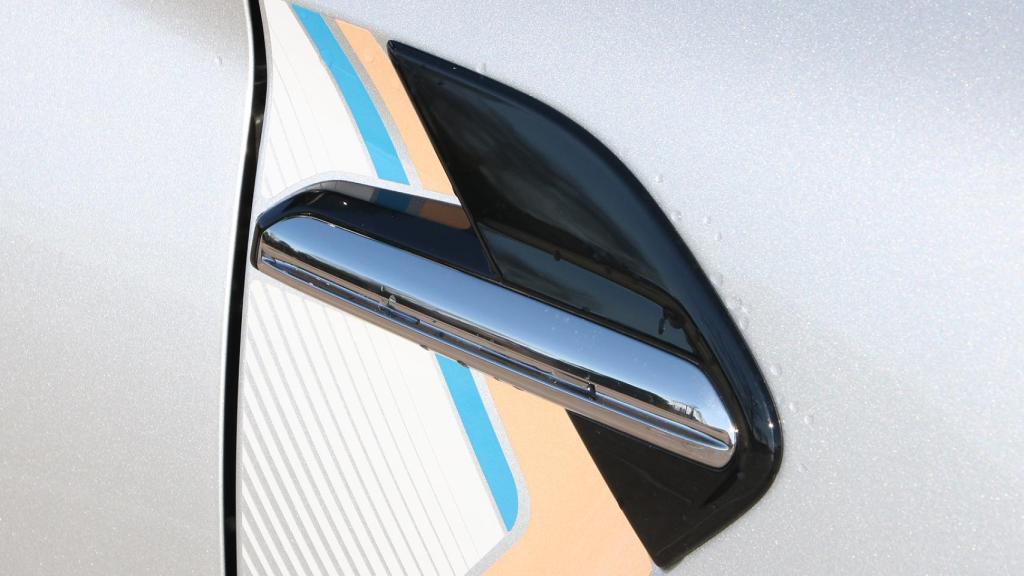 Detalle de la carrocería.