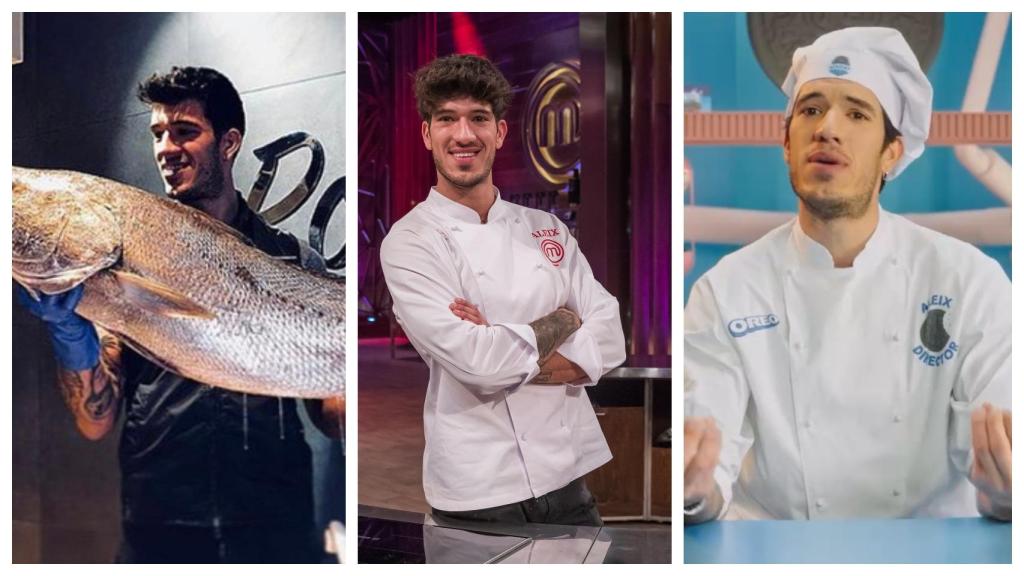 Aleix, de pescadero, en MasterChef y como director de la academia de postres Oreo.