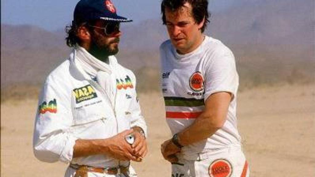 Hubert Auriol en el Dakar