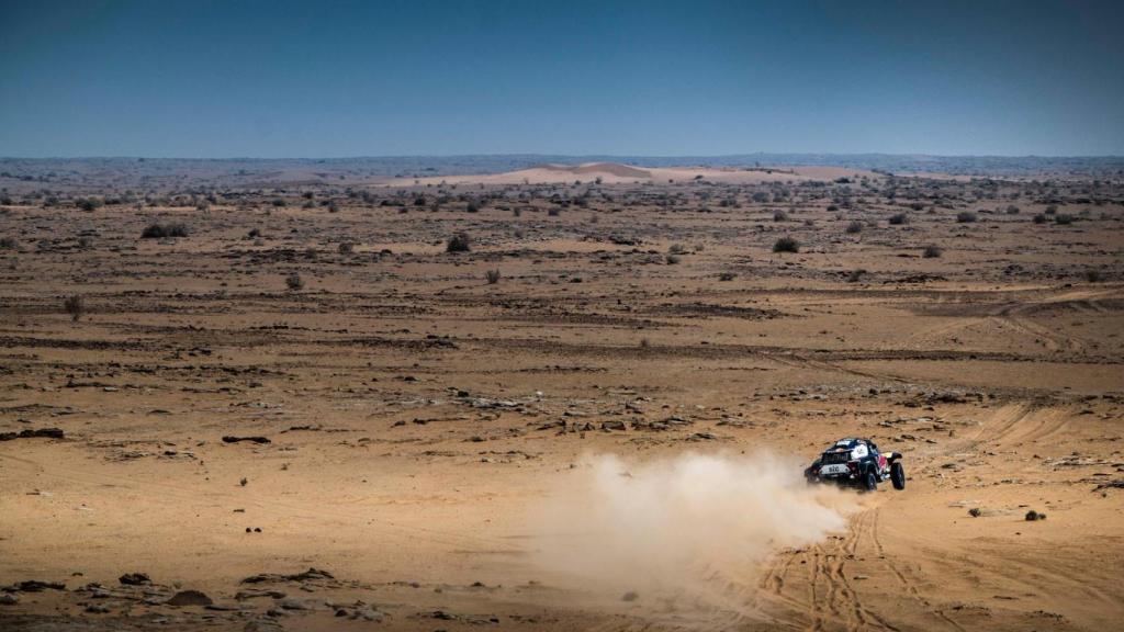 Carlos Sainz en el Dakar