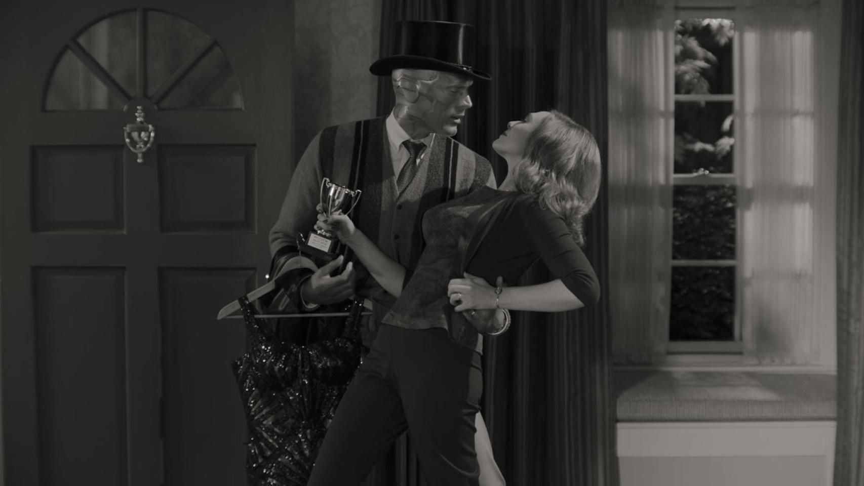 Imagen promocional del segundo episodio de 'Bruja Escarlata y Visión'.