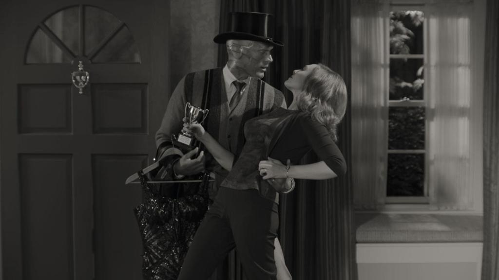 Imagen promocional del segundo episodio de 'Bruja Escarlata y Visión'.