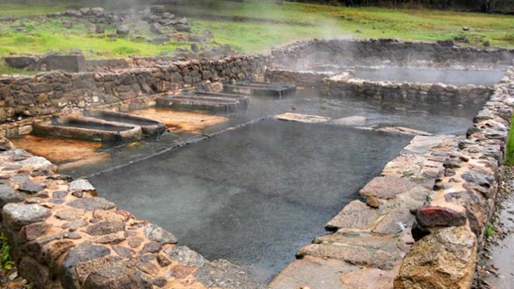 Termas romanas de Bande.